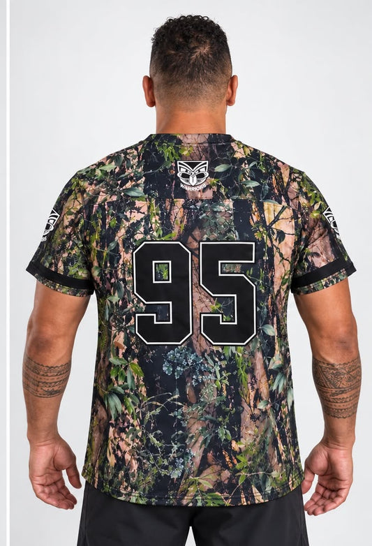 WARRIORS 95 Football Jersey - Camo
