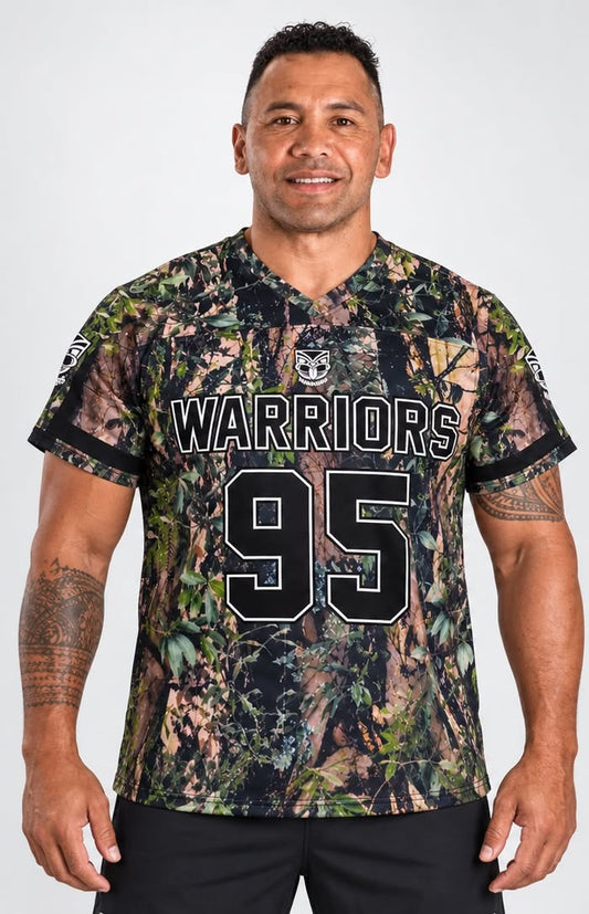 WARRIORS 95 Football Jersey - Camo